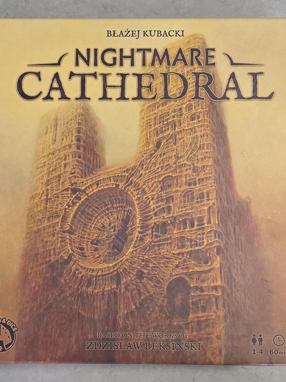 Nightmare Cathedral Board Game